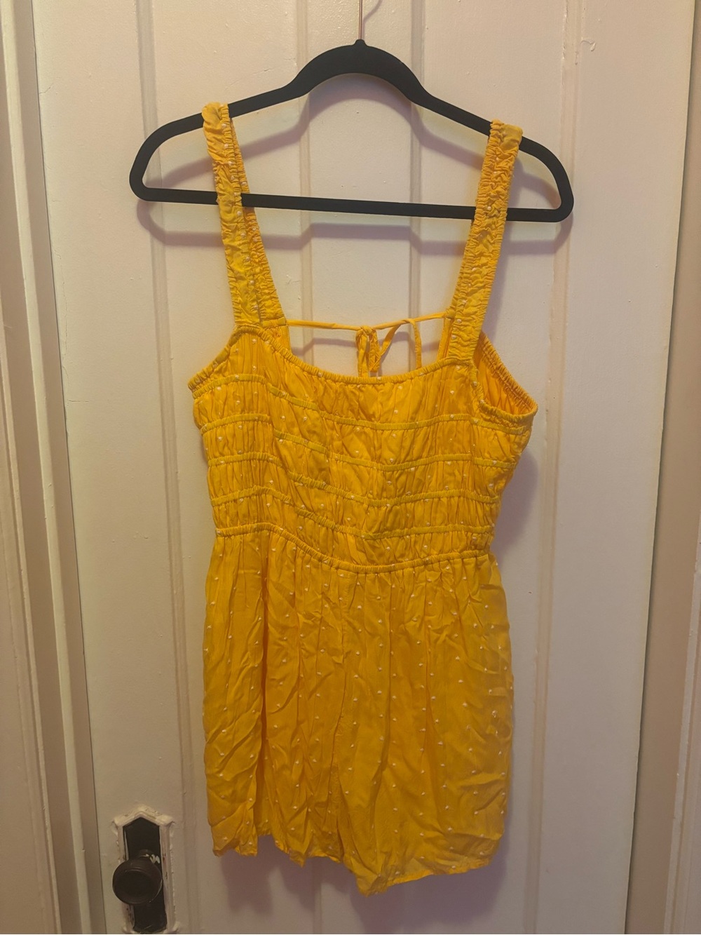 Yellow Urban Outfitters romper